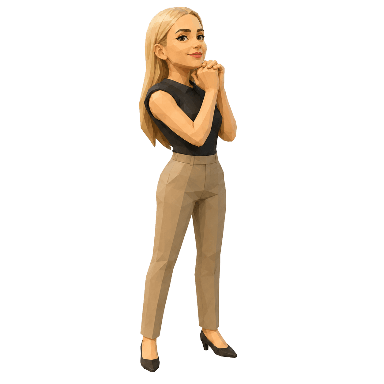 Figurine lowpoly de Margaux Likes