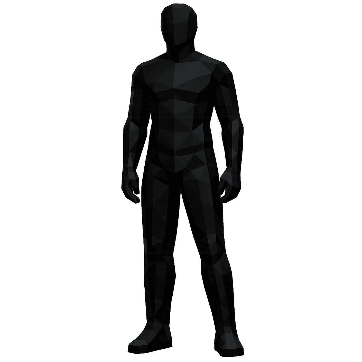 Figurine lowpoly de Billions