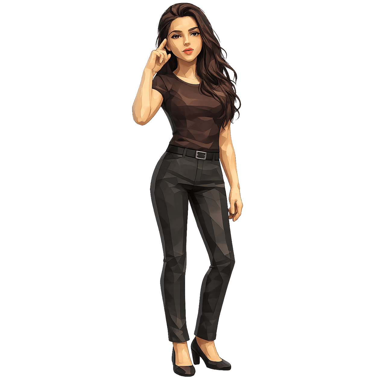 Figurine lowpoly de Yasware